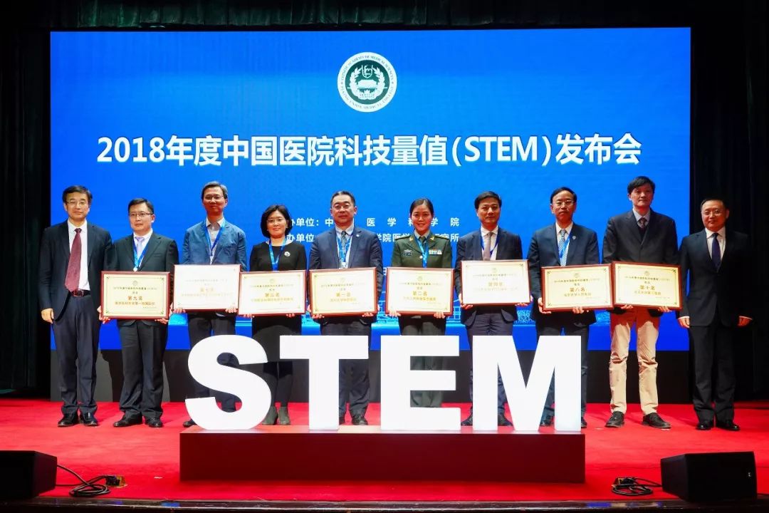 重磅!2018年度中國(guó)醫(yī)院科技量值(STEM)發(fā)布-肽度TIMEDOO