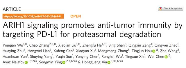 浙江大學(xué)夏宏光團(tuán)隊(duì)發(fā)現(xiàn)癌癥免疫治療新靶點(diǎn)-肽度TIMEDOO