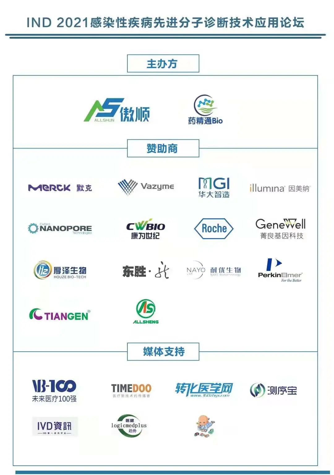 【會務(wù)指南+終版議程】匯聚產(chǎn)學(xué)研醫(yī)的IND2021感染性疾病先進(jìn)分子診斷技術(shù)應(yīng)用論壇-肽度TIMEDOO
