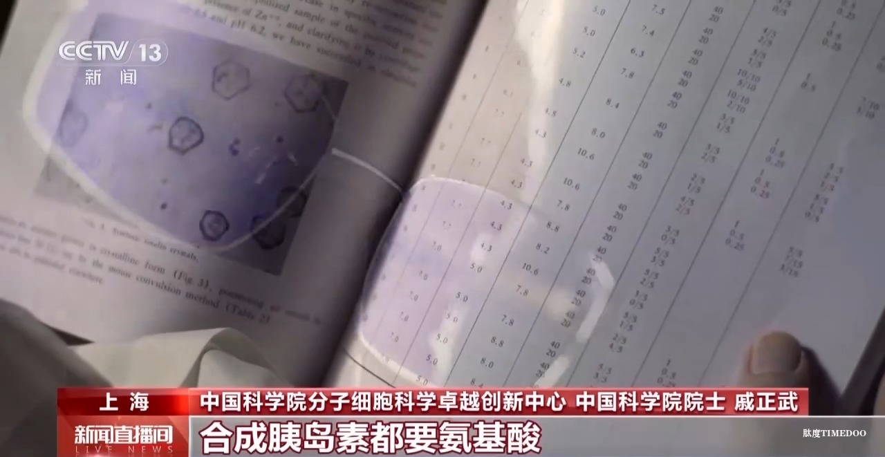 敢“啃”硬骨頭 他帶領(lǐng)團(tuán)隊合成了牛胰島素-肽度TIMEDOO